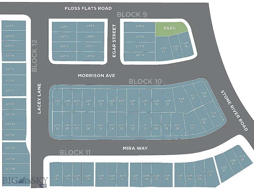 Lots 13, 14, 15 Block 9 West Post Subdivision